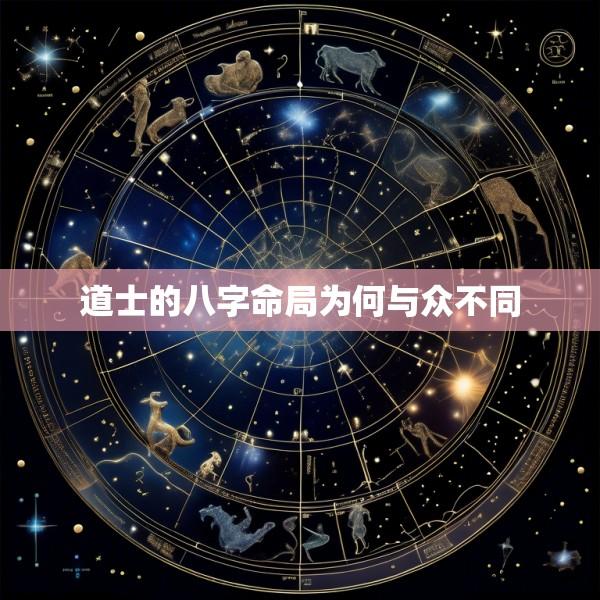 道士的八字命局为何与众不同