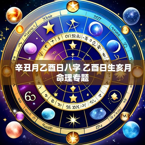 辛丑月乙酉日八字 乙酉日生亥月命理专题