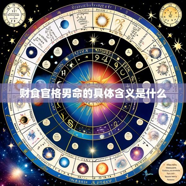 财食官格男命的具体含义是什么