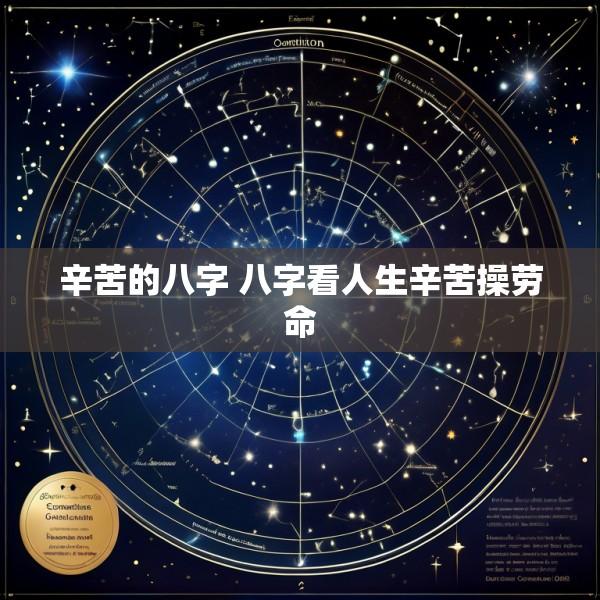 辛苦的八字 八字看人生辛苦操劳命
