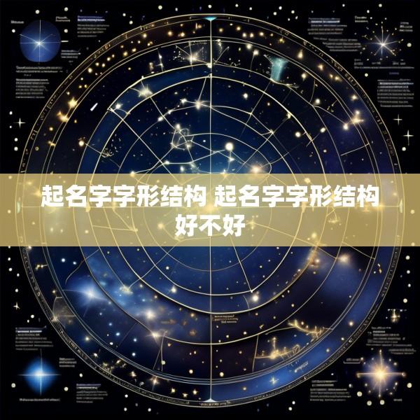 起名字字形结构 起名字字形结构好不好
