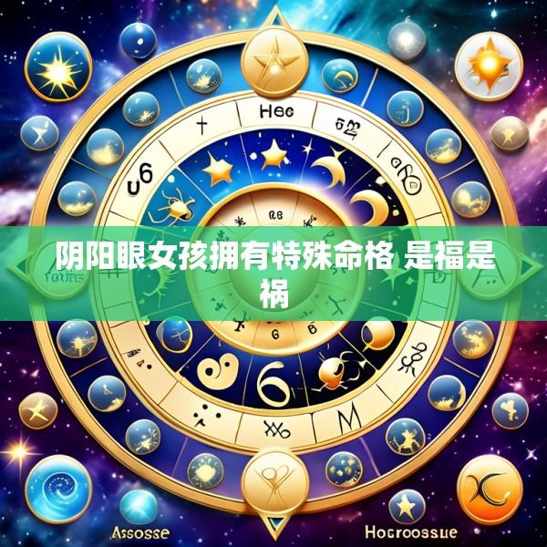 阴阳眼女孩拥有特殊命格 是福是祸