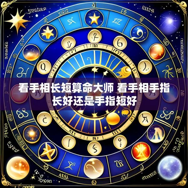 看手相长短算命大师 看手相手指长好还是手指短好
