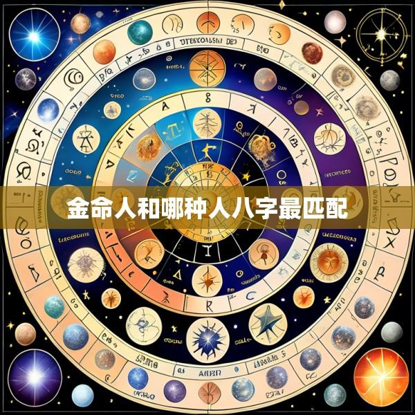 金命人和哪种人八字最匹配