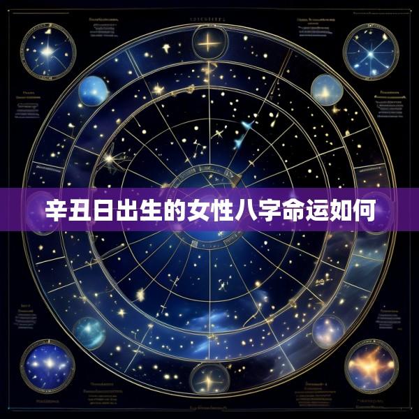 辛丑日出生的女性八字命运如何