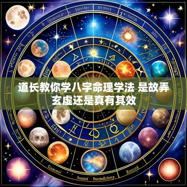 道长教你学八字命理学法 是故弄玄虚还是真有其效