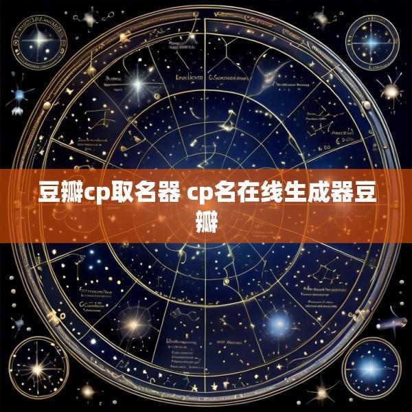 豆瓣cp取名器 cp名在线生成器豆瓣
