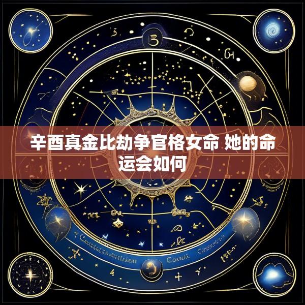 辛酉真金比劫争官格女命 她的命运会如何
