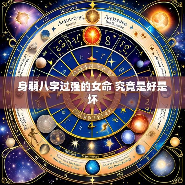身弱八字过强的女命 究竟是好是坏