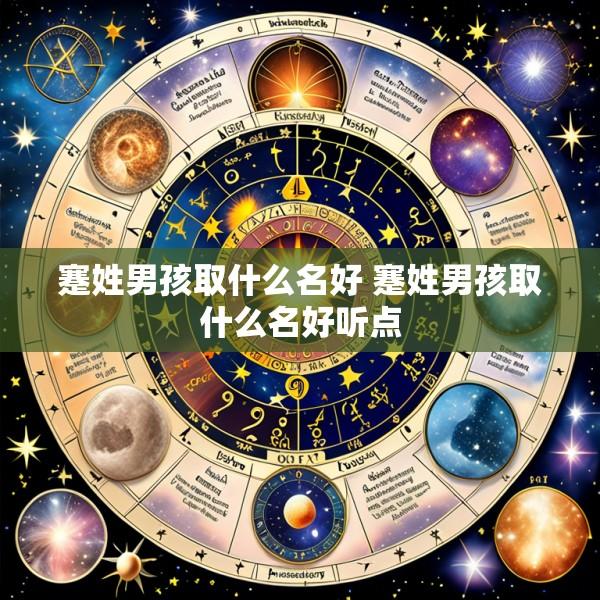 蹇姓男孩取什么名好 蹇姓男孩取什么名好听点