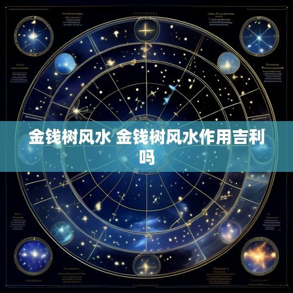 金钱树风水 金钱树风水作用吉利吗