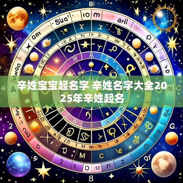 辛姓宝宝起名字 辛姓名字大全2025年辛姓起名