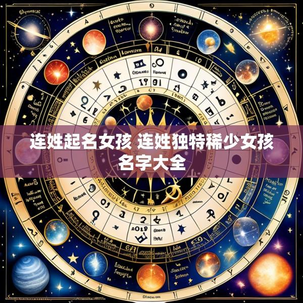 连姓起名女孩 连姓独特稀少女孩名字大全