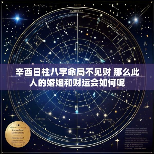 辛酉日柱八字命局不见财 那么此人的婚姻和财运会如何呢