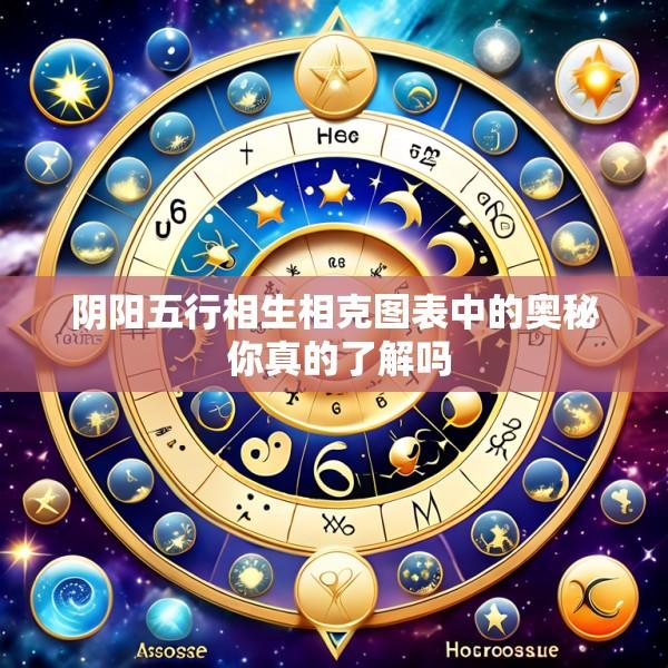 阴阳五行相生相克图表中的奥秘 你真的了解吗