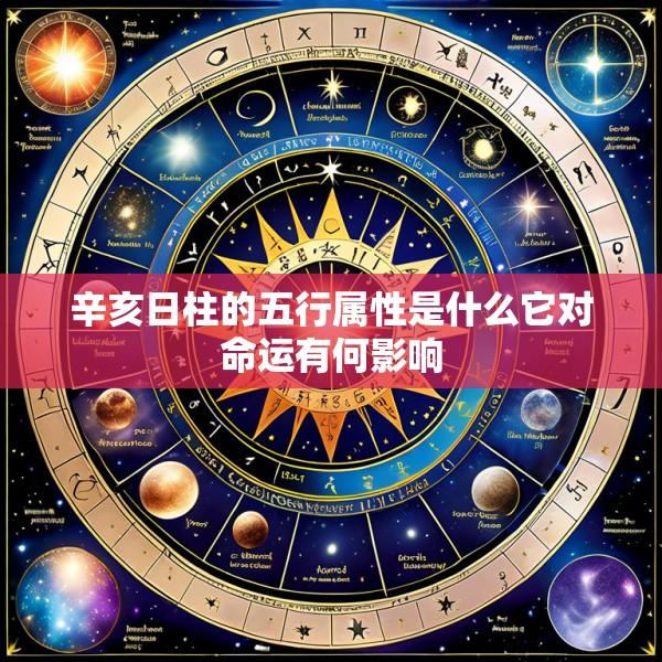 辛亥日柱的五行属性是什么它对命运有何影响