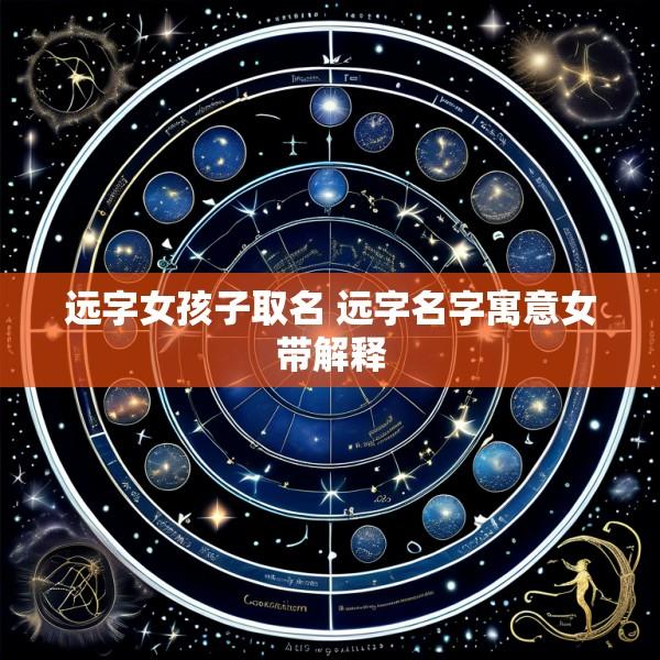 远字女孩子取名 远字名字寓意女带解释