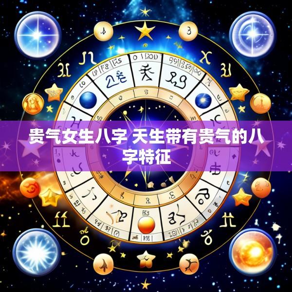 贵气女生八字 天生带有贵气的八字特征