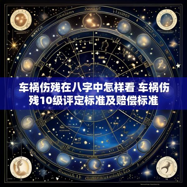 车祸伤残在八字中怎样看 车祸伤残10级评定标准及赔偿标准
