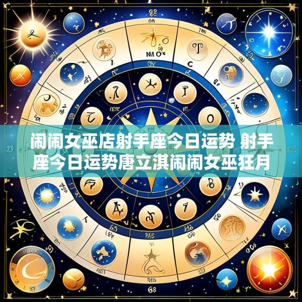 闹闹女巫店射手座今日运势 射手座今日运势唐立淇闹闹女巫狂月