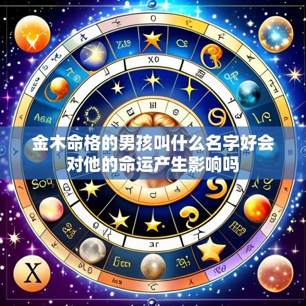 金木命格的男孩叫什么名字好会对他的命运产生影响吗