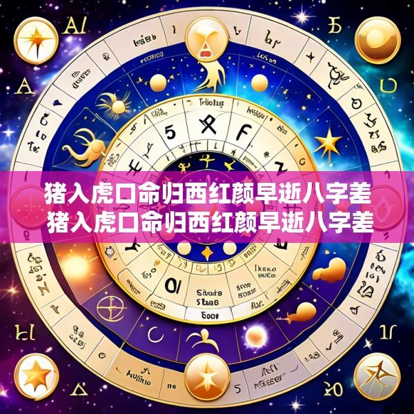 猪入虎口命归西红颜早逝八字差 猪入虎口命归西红颜早逝八字差指什么生肖
