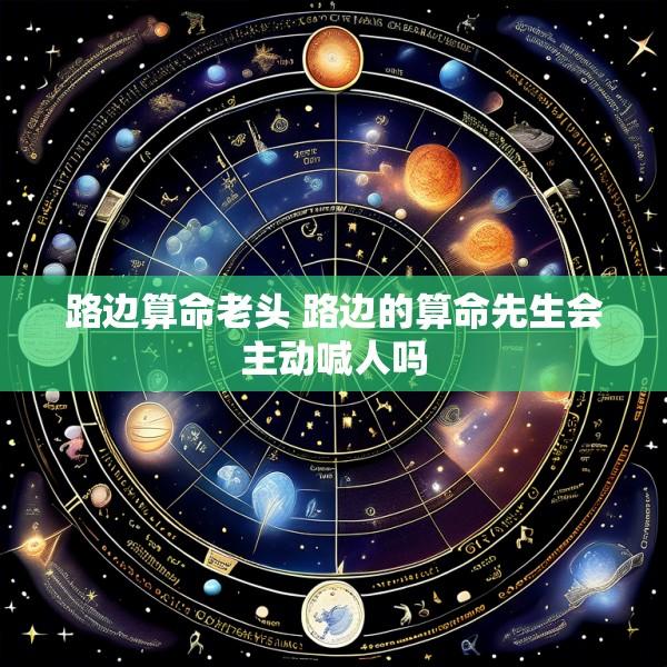 路边算命老头 路边的算命先生会主动喊人吗
