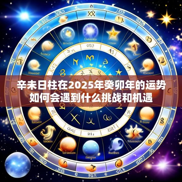 辛未日柱在2025年癸卯年的运势如何会遇到什么挑战和机遇
