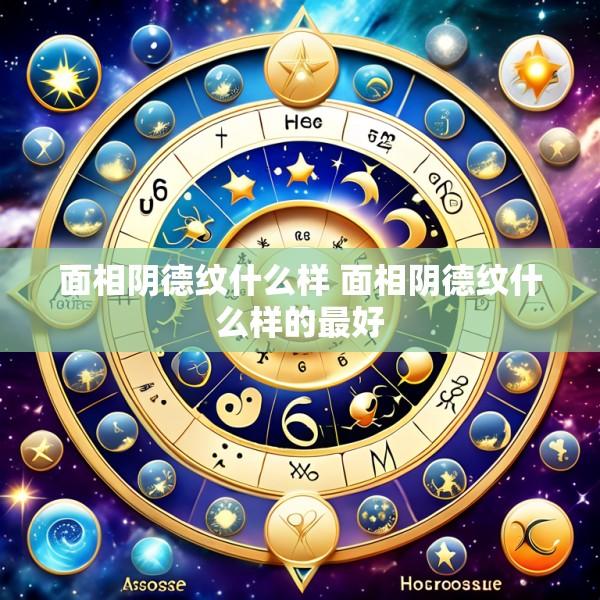 面相阴德纹什么样 面相阴德纹什么样的最好