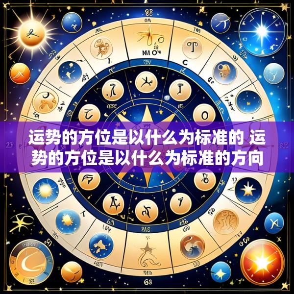 运势的方位是以什么为标准的 运势的方位是以什么为标准的方向