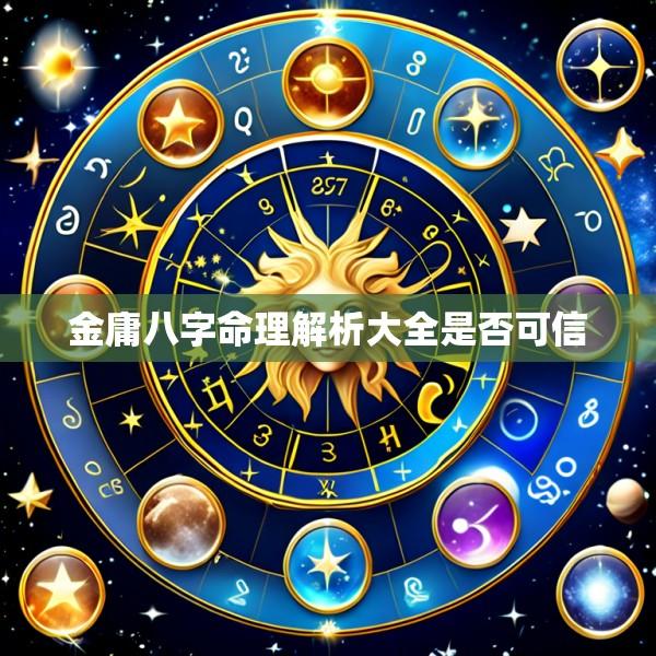 金庸八字命理解析大全是否可信