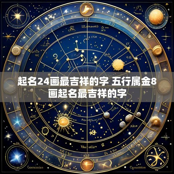 起名24画最吉祥的字 五行属金8画起名最吉祥的字