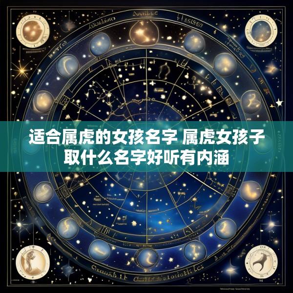 适合属虎的女孩名字 属虎女孩子取什么名字好听有内涵