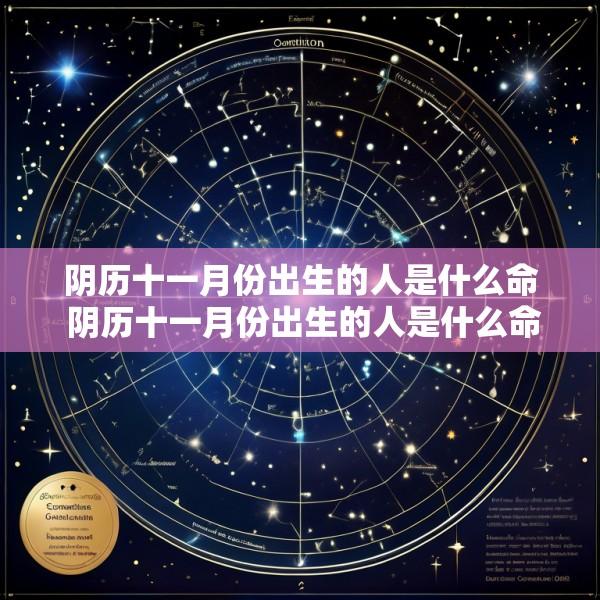 阴历十一月份出生的人是什么命 阴历十一月份出生的人是什么命格
