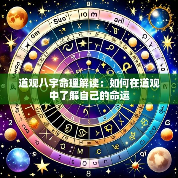 道观八字命理解读：如何在道观中了解自己的命运