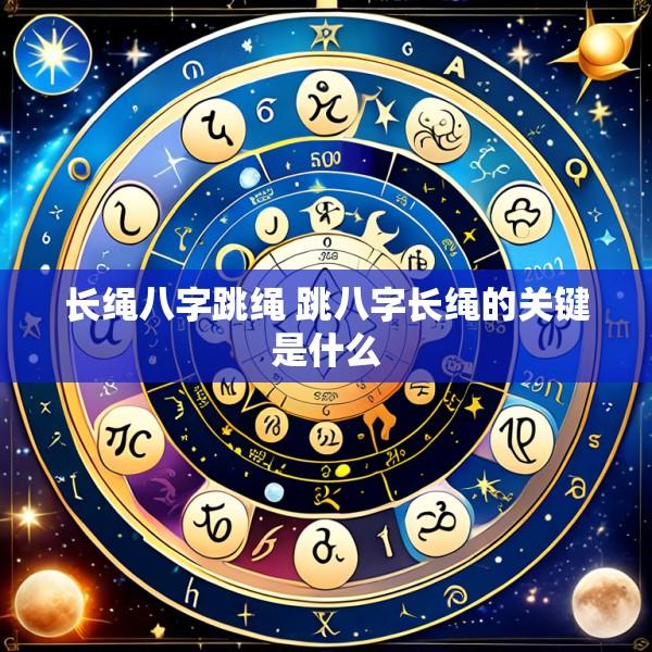 长绳八字跳绳 跳八字长绳的关键是什么