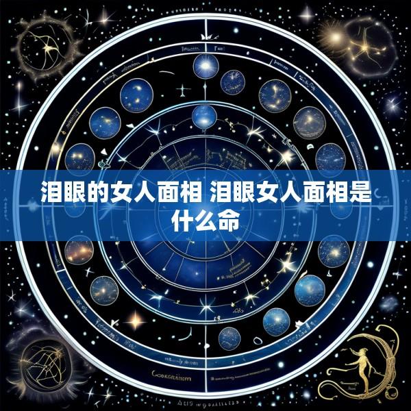 泪眼的女人面相 泪眼女人面相是什么命