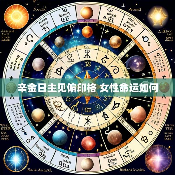 辛金日主见偏印格 女性命运如何