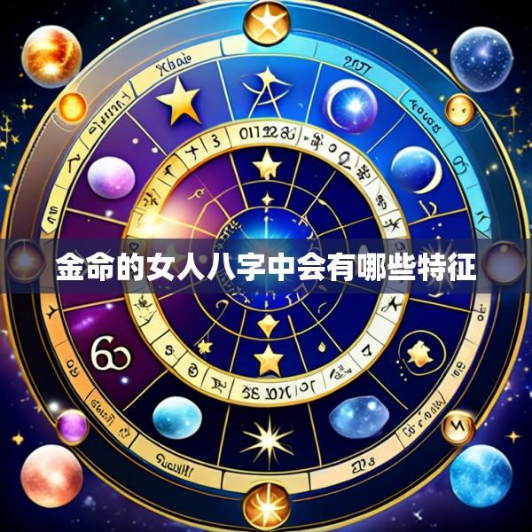 金命的女人八字中会有哪些特征
