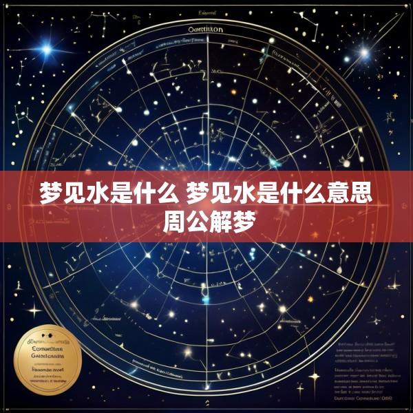 梦见水是什么 梦见水是什么意思 周公解梦
