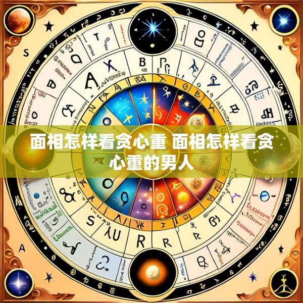 面相怎样看贪心重 面相怎样看贪心重的男人