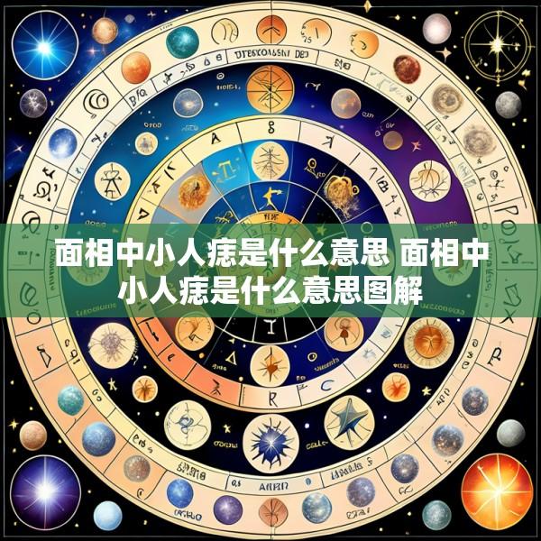 面相中小人痣是什么意思 面相中小人痣是什么意思图解