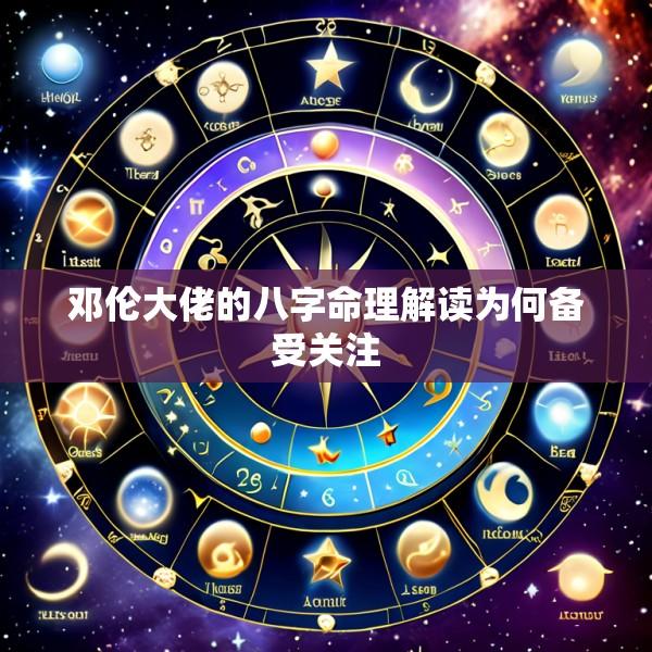邓伦大佬的八字命理解读为何备受关注
