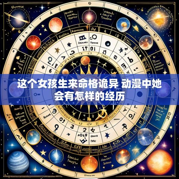 这个女孩生来命格诡异 动漫中她会有怎样的经历