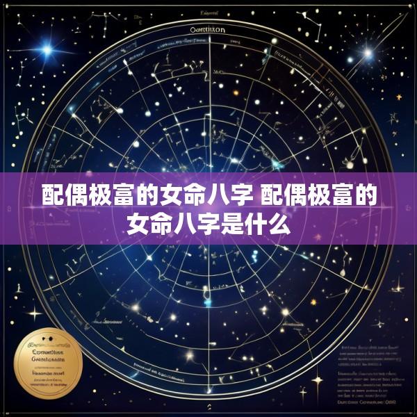 配偶极富的女命八字 配偶极富的女命八字是什么
