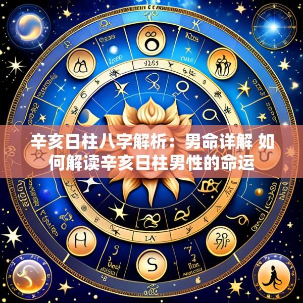 辛亥日柱八字解析：男命详解 如何解读辛亥日柱男性的命运