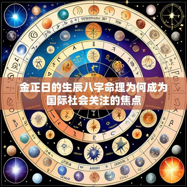 金正日的生辰八字命理为何成为国际社会关注的焦点
