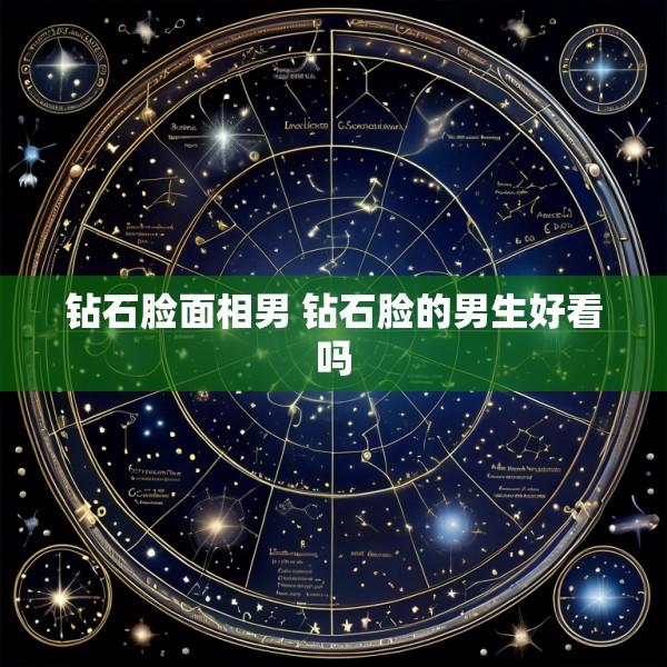 钻石脸面相男 钻石脸的男生好看吗