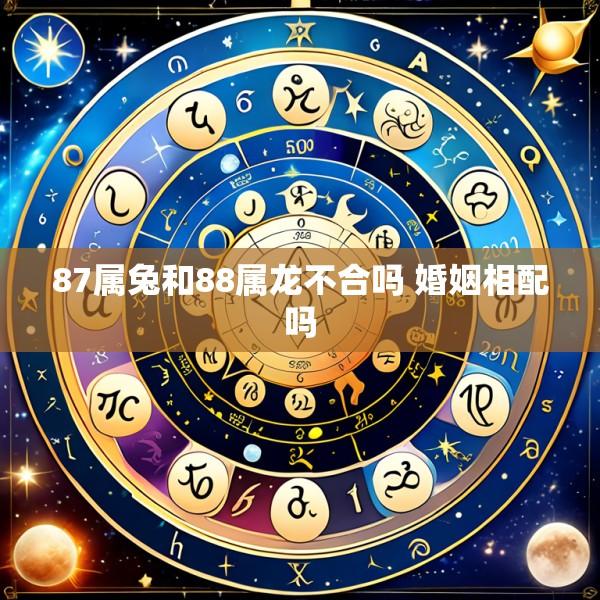 87属兔和88属龙不合吗 婚姻相配吗