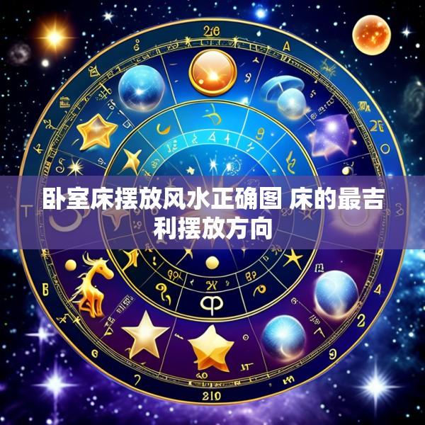 卧室床摆放风水正确图 床的最吉利摆放方向